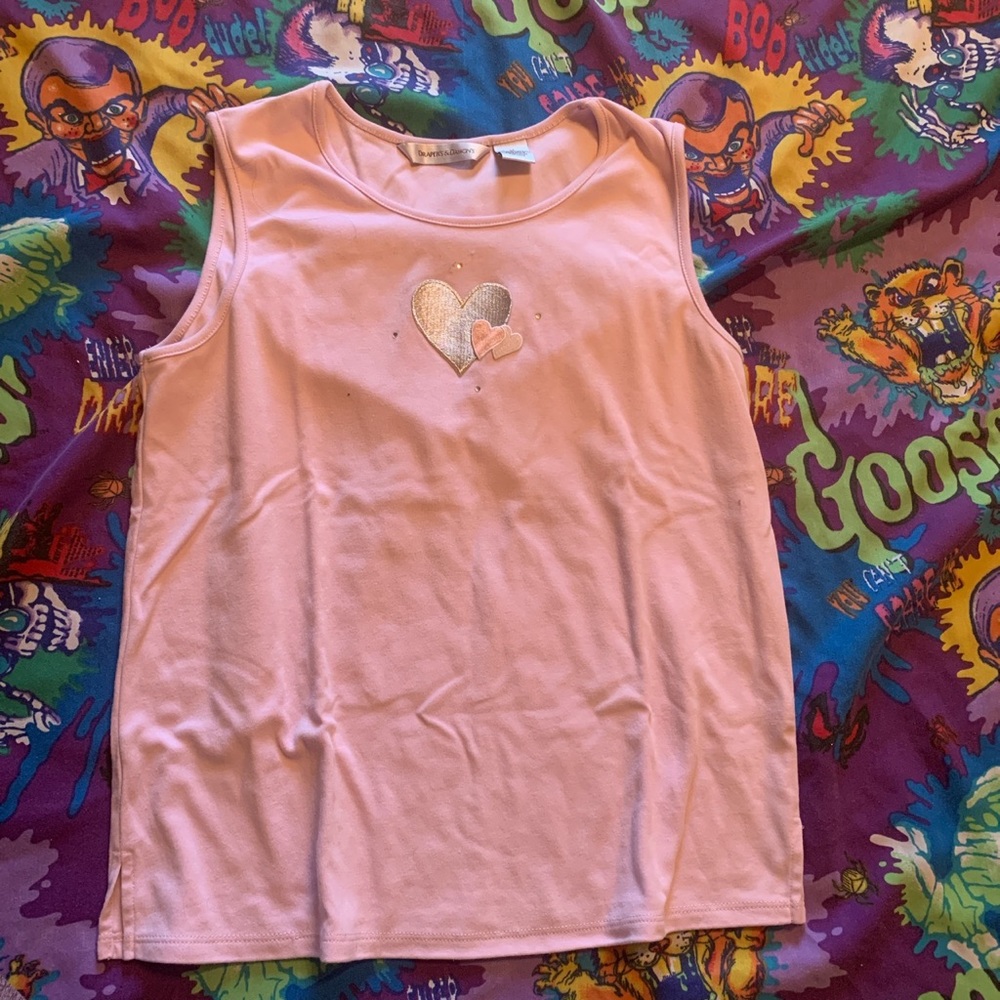 Baby pink tank